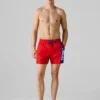 Costume da bagno con logo maxi