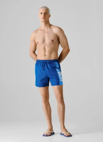 Costume da bagno con logo maxi