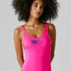 Costume da bagno con logo stampato Costume da bagno con logo stampato