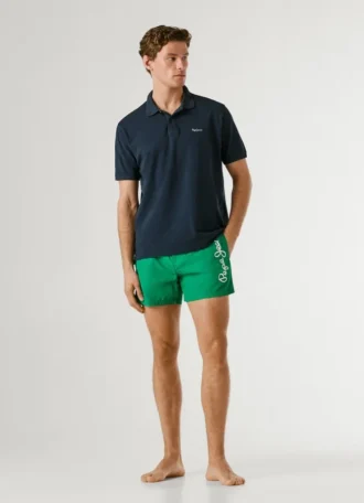 Costume da bagno con logo stampato