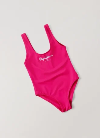 Costume da bagno con logo stampato