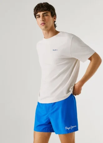Costume da bagno con logo stampato