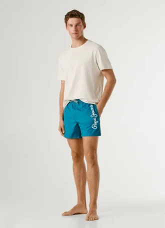 Costume da bagno con logo stampato