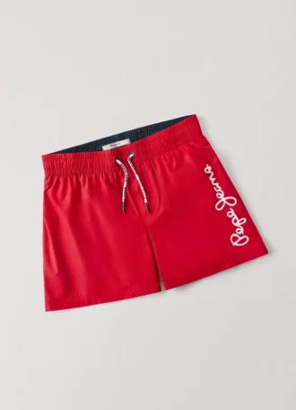 Costume da bagno con logo stampato