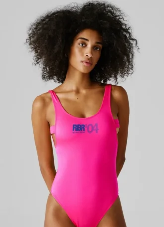 Costume da bagno con logo stampato