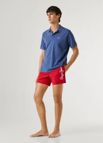 Costume da bagno con logo stampato