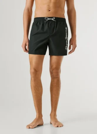 Costume da bagno con logo stampato