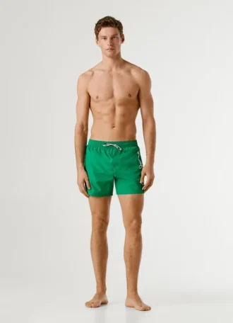 Costume da bagno con logo stampato