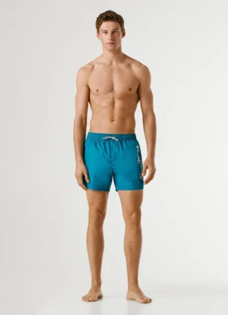 Costume da bagno con logo stampato