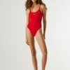 Costume da bagno con logo stampato