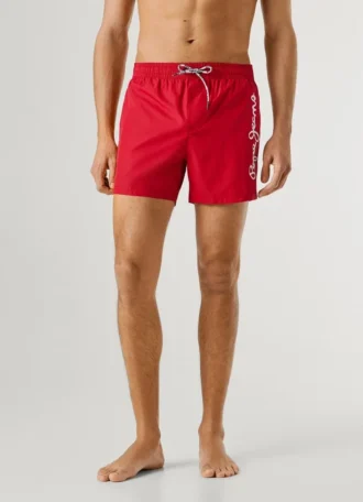 Costume da bagno con logo stampato
