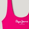 Costume da bagno con logo stampato Costume da bagno con logo stampato