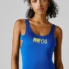 Costume da bagno con logo stampato
