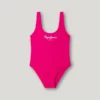 Costume da bagno con logo stampato Costume da bagno con logo stampato