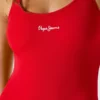 Costume da bagno con logo stampato