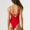 Costume da bagno con logo stampato