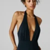 Costume da bagno con scollo all’americana