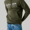 Felpa con cappuccio e logo