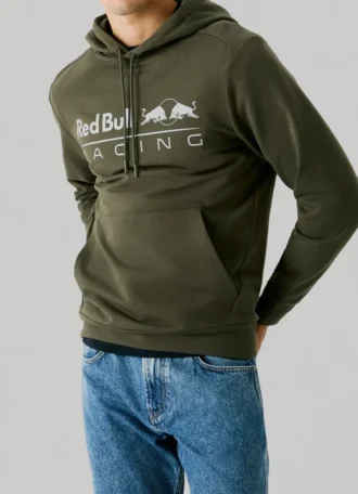 Felpa con cappuccio e logo