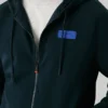 Felpa con cappuccio e zip integrale