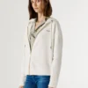 Felpa con cappuccio e zip integrale Felpa con cappuccio e zip integrale