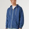 Felpa con cappuccio e zip integrale