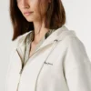 Felpa con cappuccio e zip integrale Felpa con cappuccio e zip integrale
