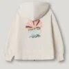 Felpa con cappuccio e zip integrale dal taglio comodo Felpa con cappuccio e zip integrale dal taglio comodo