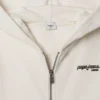 Felpa con cappuccio e zip integrale dal taglio comodo Felpa con cappuccio e zip integrale dal taglio comodo
