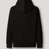 Felpa con cappuccio e zip integrale, vestibilità regolare Felpa con cappuccio e zip integrale, vestibilità regolare