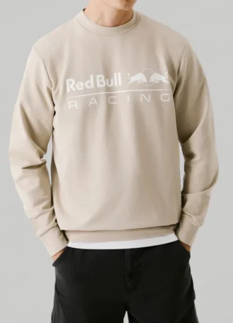 Felpa con logo e girocollo
