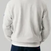Felpa con logo e girocollo