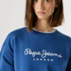 Felpa con logo e girocollo Felpa con logo e girocollo