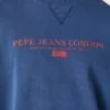 Felpa con logo e girocollo