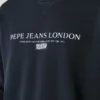Felpa con logo e girocollo