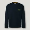 Felpa con logo e girocollo