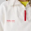 Felpa con mezza zip dalla vestibilità comoda