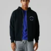 Felpa con zip dalla vestibilità comoda