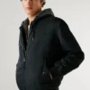 Giacca bomber con cappuccio Giacca bomber con cappuccio