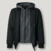 Giacca bomber con cappuccio Giacca bomber con cappuccio