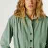 Giacca bomber con colletto a camicia Giacca bomber con colletto a camicia