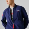 Giacca bomber con stampa sul retro