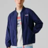 Giacca bomber con stampa sul retro