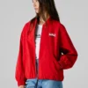 Giacca bomber con stampa sul retro Giacca bomber con stampa sul retro