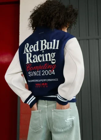 Giacca bomber varsity