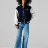 Giacca bomber varsity