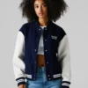 Giacca bomber varsity