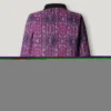 Giacca con colletto a camicia stampato