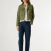 Giacca corta in twill Giacca corta in twill