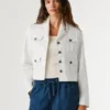 Giacca corta in twill Giacca corta in twill